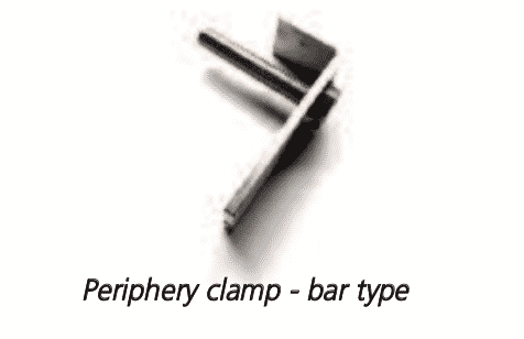 Periphery clamp staffordshire